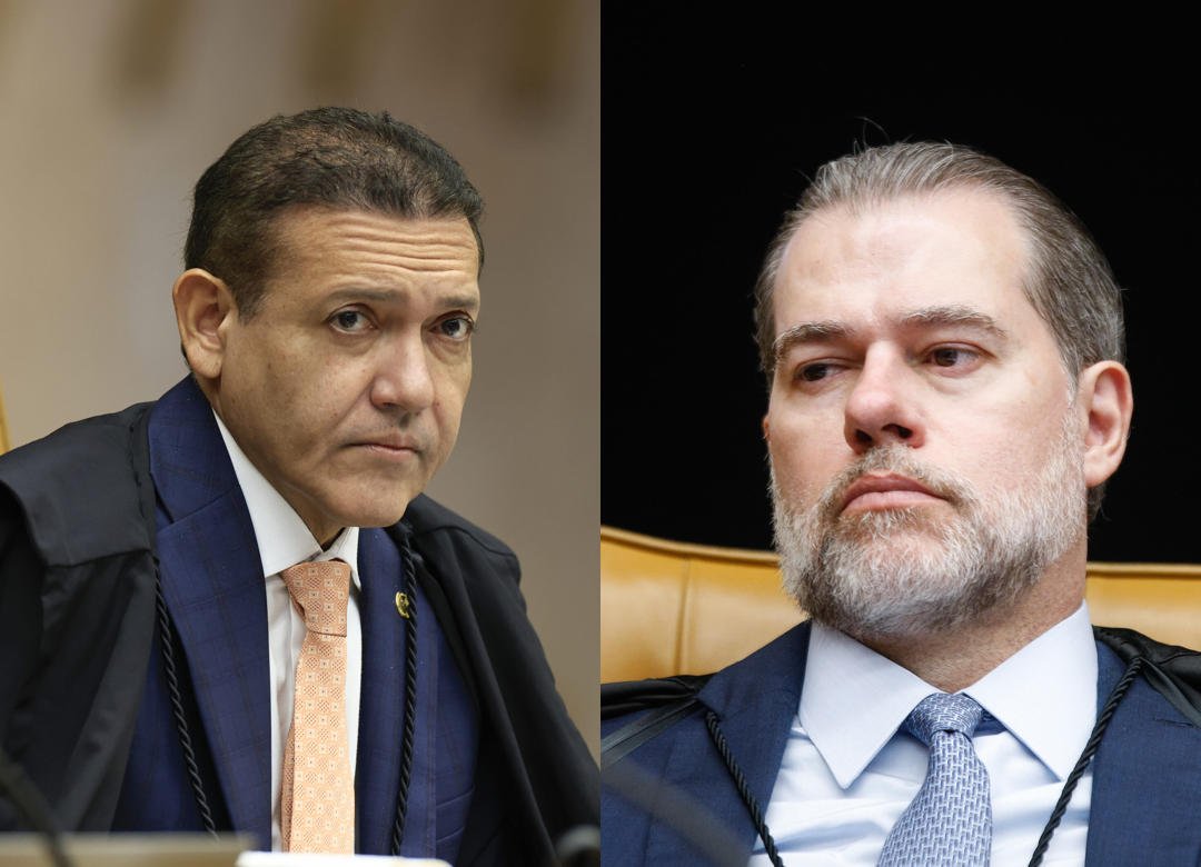 Nunes Marques declara impedimento e Toffoli anuncia suspeição no julgamento sobre Moraes 
